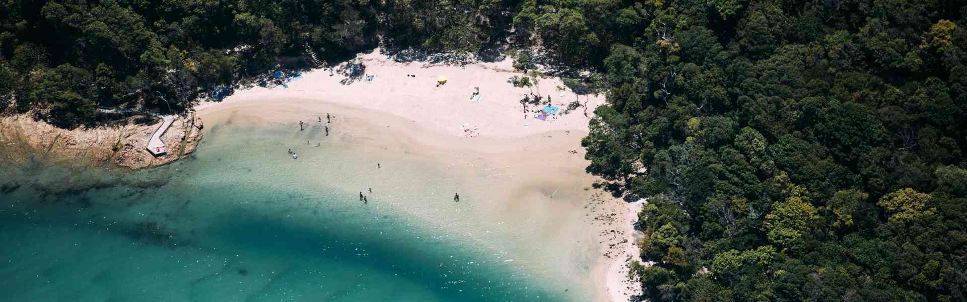 Tallebudgera creek aerial